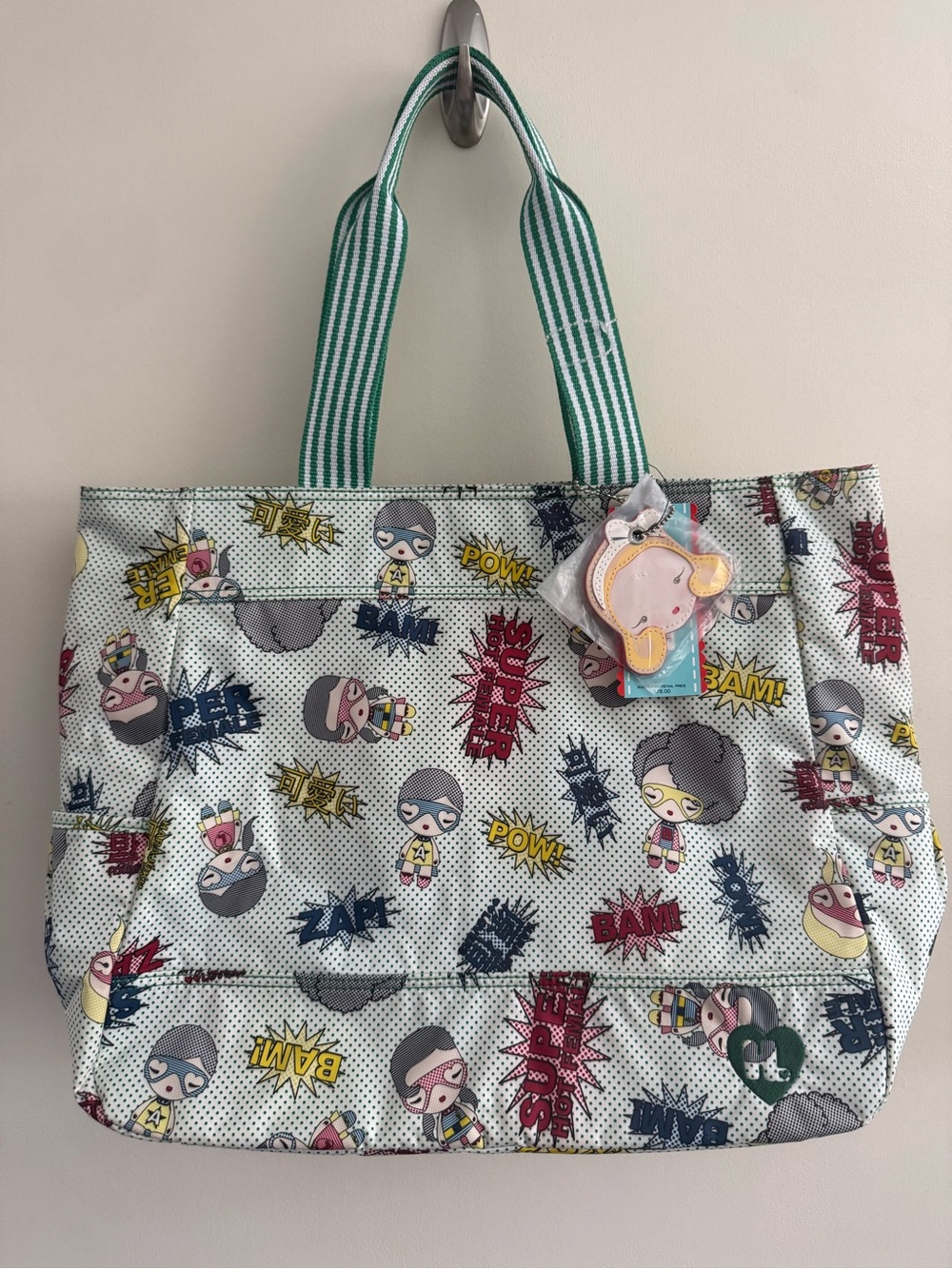 New Harajuku Lovers Super Hot Heroes Tote Bag Gwen Stefani Y2K Kawaii Japanese